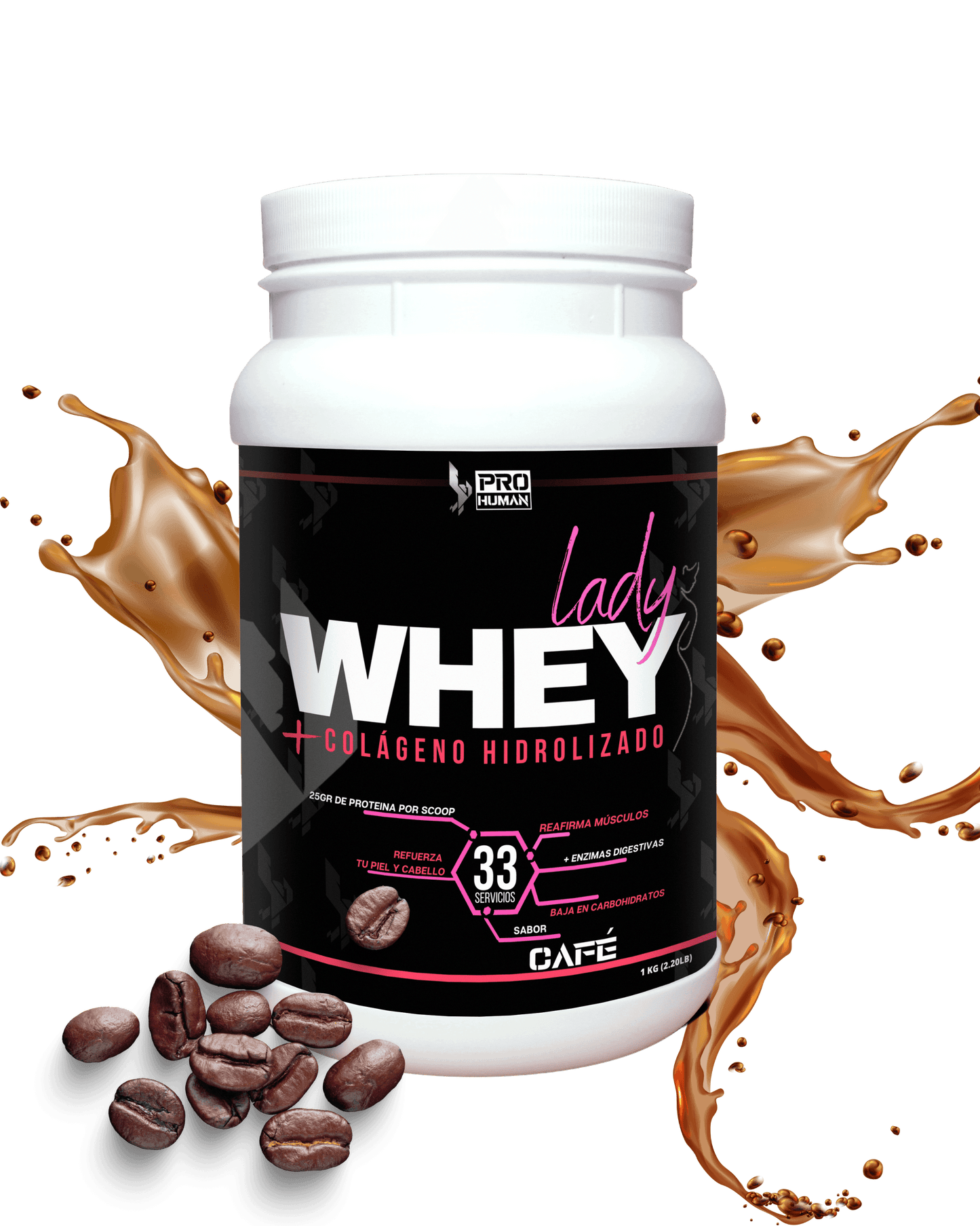 Lady WHEY 1K - Pro Human