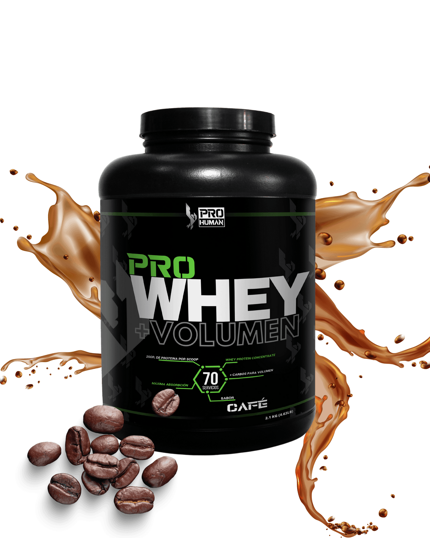 Pro WHEY +volumen 2K - Pro Human