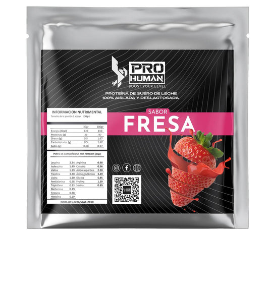 Porción Fresa - Pro Human